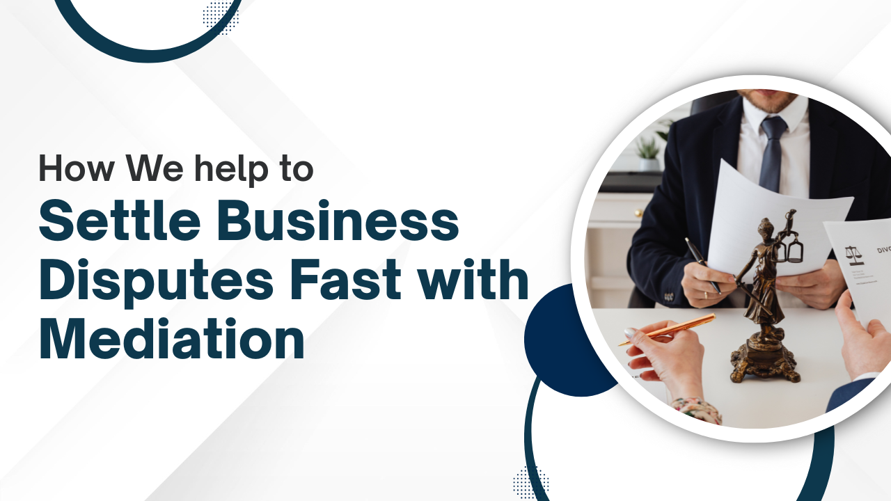 Business disputes meditation