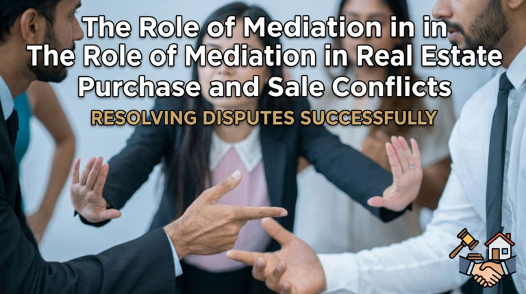 Role of Mediation in Real Estate