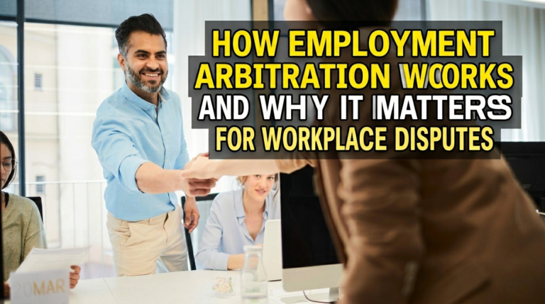 Employment Arbitration Works